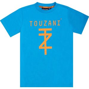 Touzani - T-shirt - KUJAKU STREET Blue (158-164) - Kind - Voetbalshirt - Sportshirt