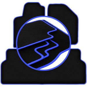 CARLUX-BLUE automatten voor: Renault Scenic I minivan (1996-2003)