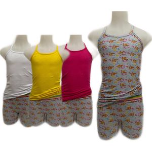 Embrator meisjes Spaghetti Ondergoedsetje 5-stuks Mia blauwgrijs maat 140/146