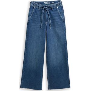 TOM TAILOR DENIM - MIJA - Jeans - Blauw Denim - Loosefit - High Waist