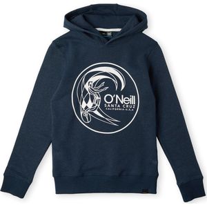 O'Neill Sweatshirts Boys CIRCLE SURFER HOODIE Ink Blue 128 - Ink Blue 60% Gerecycled Polyester, 40% Katoen