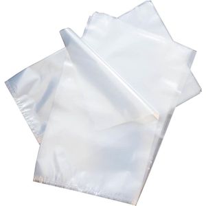 500x plastic zakken LDPE 53x70cm 50my