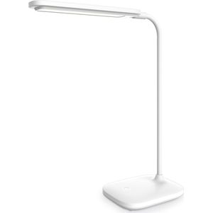 Platinet PDL6728 Moderne design LED bureaulamp - Met ingebouwde oplaadbare batterij - 3.6W - Wit