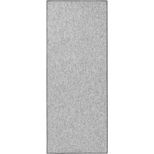 Loper Wol-optiek - grijs 80x300 cm