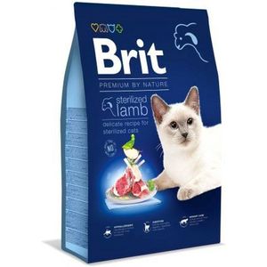 Brit Premium by Nature Cat - Sterilized Lamb 8 kg