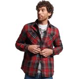 Superdry - Merchant Quilted - Overshirt - Rood