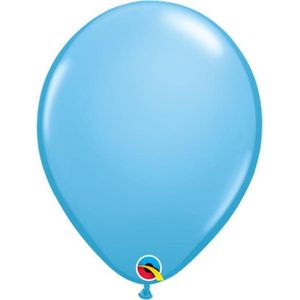 Qualatex Ballonnen Lichtblauw 13 cm 100 stuks