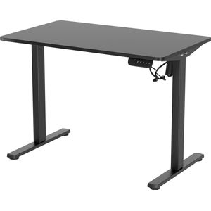 Vestland - Zit-Sta Bureau Elektrisch Verstelbaar - 100 x 60 CM - Geheugenfunctie - In Hoogte Verstelbaar - Zwart