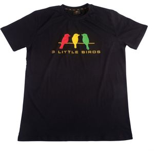 T-Shirt 3 Little Birds logo - AFCA - Reggae - Bob Marley - Rasta