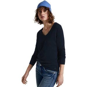 TOM TAILOR - Basic - Sweater - Blue Navy Floral Design