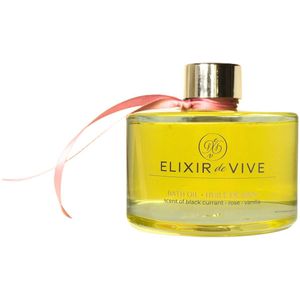 Bath Oil Scent of black currant • rose • vanilla