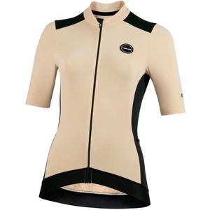Nalini - Dames - Fietsshirt - Korte mouwen - Wielrenshirt - Zomer - FIVE POCKETS LADY J - BLACK/PRISTINE - M