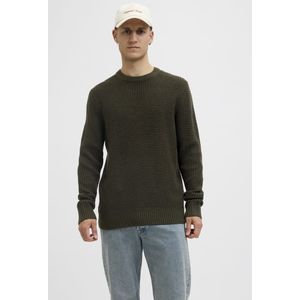Jack & Jones - JJGLOBAL KNIT CREW NECK - Gebreide Trui - Rosin - Regular Fit