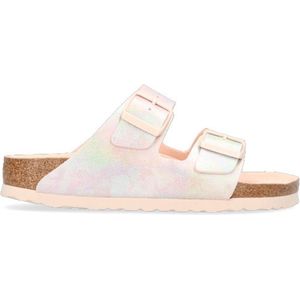 Birkenstock – Maat 36 - Arizona Dames Slippers Iridescent Light Rose Narrow-fit
