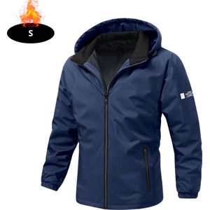 Bovista Windjas Heren - Parka - Lente & Herfst - Jas - Volwassen - Windjack - Windbreaker - Outdoor - Blauw - XS
