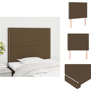vidaXL Hoofdbord - Bed Accessoires - 100x5cm - Duurzaam en Comfortabel - Bedonderdeel