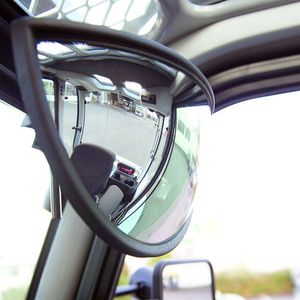 Verkeersspiegel Heftruck Groothoek Achteruitkijkspiegel Heftruckspiegel | Spiegel Verkeer - Veiligheidsspiegel | Inclusief bevestigingsmateriaal