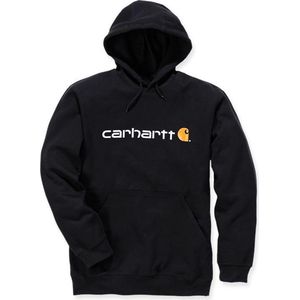 Carhartt 100074 Signature Logo Sweatshirt - Original Fit - Black - L