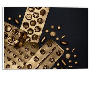 Forex - Medicijnen Doordrukstrip - 40x30cm Foto op Forex