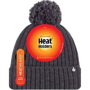 Women's winter hat heat holders arden charcoal,