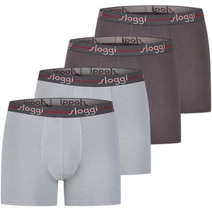 sloggi Heren lang short / pant 4 pack men Start
