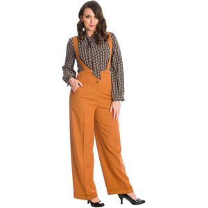 Dancing Days Wijde broek -2XL- HER FAVOURITES Oranje