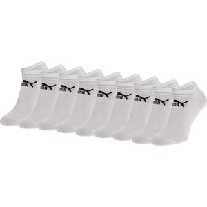 PACK van 9 Puma unisex sneakersokken in retro-design, enkelhoog voor heren en dames