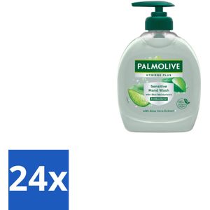 Palmolive – Handzeep – Hygiene Plus Sensitive – Pompje - 300 ml - Voordeelverpakking - 24 stuks