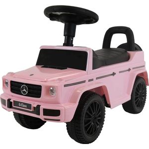 Bandits & Angels Loopauto Mercedes Benz G350D Retro Roze - 1 Jaar - Meisjes - Roze