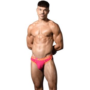 Andrew Christian Retro Brief w/ SHOW-IT® Fuchsia - MAAT S - Heren Ondergoed - Slip voor Man - Mannen Brief