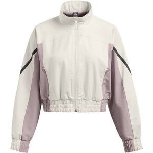 Under Armour - Unstoppable Crop Jas - Beige - Vrouw