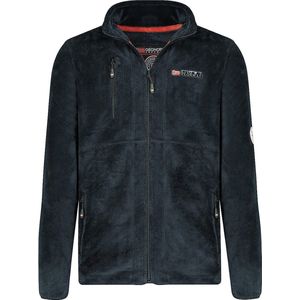 Geographical Norway Fleece Vest Upload Met Rits Heren Zwart - S