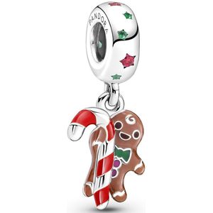 PANDORA GINGERBREAD MAN DANGLE 799637C01