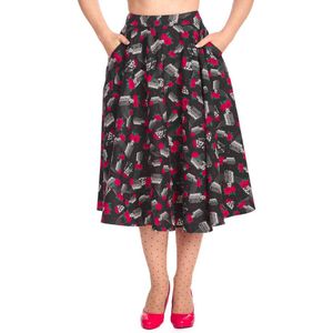 Banned - Nashville Rok - XS - Zwart