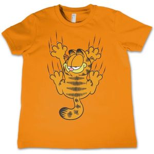 Garfield Kinder Hanging On Kids T-Shirt VIA-12-GAR004-H89-2 Orange-XS