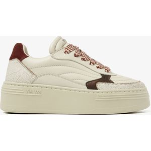 VIA VAI Isa Josie Sneakers - Beige Bordeaux - Maat 42