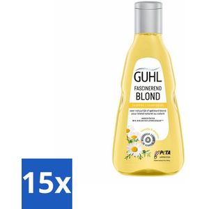 Guhl - Shampoo - Colorshine Blond - 250 ml - Bulkverpakking - 15 stuks