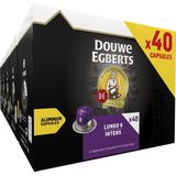 Douwe Egberts Lungo Intens Koffiecups - Intensiteit 8/12 - 5 x 40 capsules