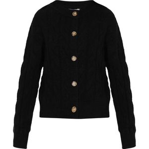 DreiMaster - Vintage - Gebreid Vest - Zwart