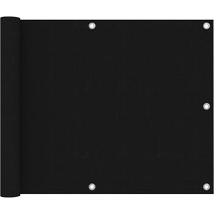 vidaXL-Balkonscherm-75x600-cm-oxford-stof-zwart