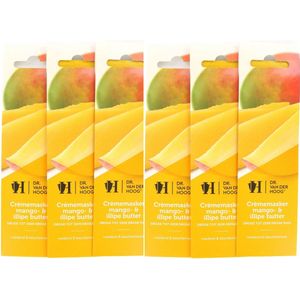 6x Dr. van der Hoog Crème Masker Mango & illipe Butter - Droge Tot Zeer Droge Huid
