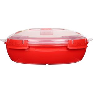 Magnetronbord, rond, 1,3 l, rood