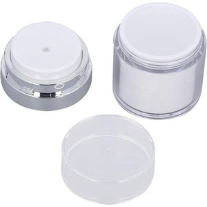 30ml Cream Jar- Portable Thicken Refillable Empty Bottles- Small Leakproof Vacuum Makeup Container- Lotions Creams Make up .
