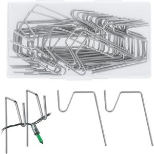 50 Stuks Kersthaken Metalen Dakgoothaken voor Buiten - Weerbestendige Kerstverlichting Haken .