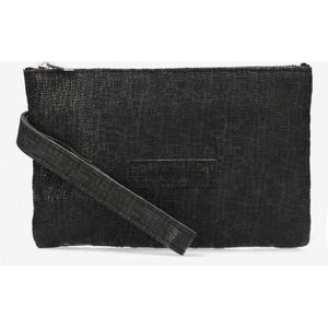 Shabbies Amsterdam Clutch Zwart - Maat ONESIZE