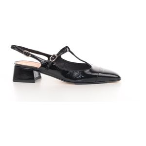 Maury dames slingback Mathilda zwart lakleder