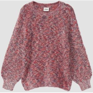 Gebreide Trui - Kleurverloop - Glittergaren - Loose Fit - Ronde Hals