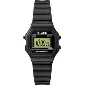Timex Classic Digital TW2T48700 Horloge - Kunststof - Zwart - Ø 26 mm