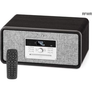 RFWR® Moderne Platenspeler met Bluetooth, CD-speler en USB - Veelzijdige Vinylspeler met Hoogwaardig Geluid