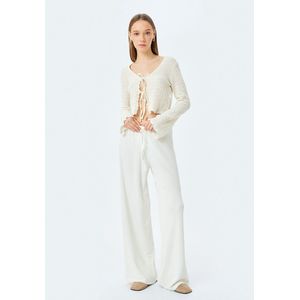 Hoge taille Brede pijpen Palazzohose